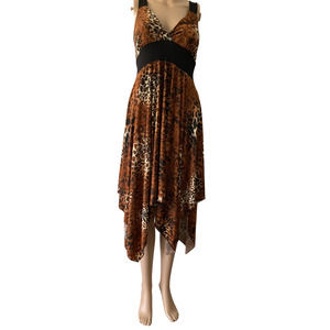 Touch Me Cheetah Print Size S Cocktail Summer Dress